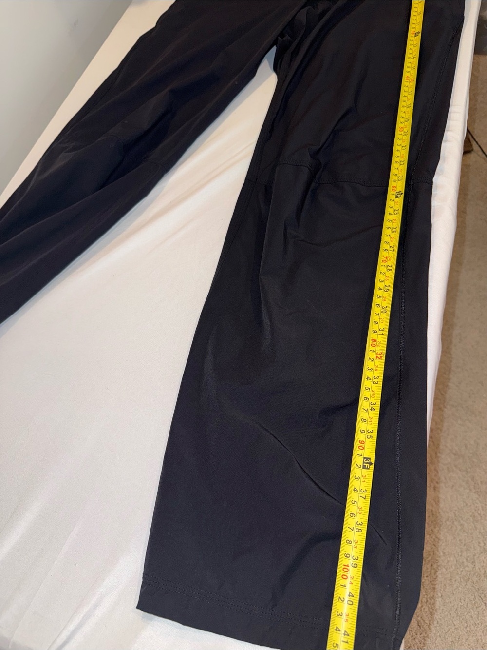 Lululemon Women Heavy Double Lined Black All Weather Performance Pants Size 10 - Picture 7 of 16
